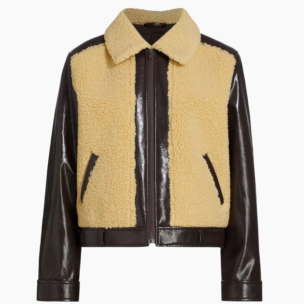 Mother Denim - Sidecar Teddy Jacket